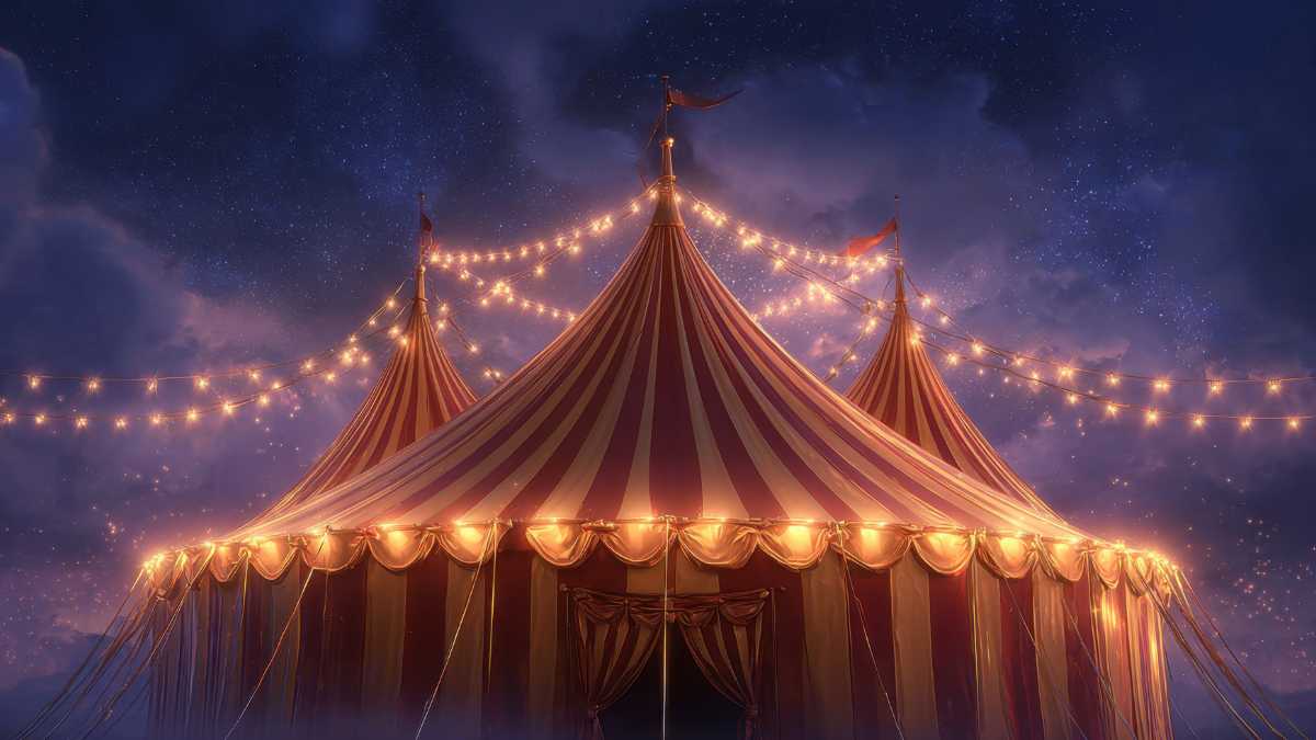 La dernière séance d'arts du cirque de l'année