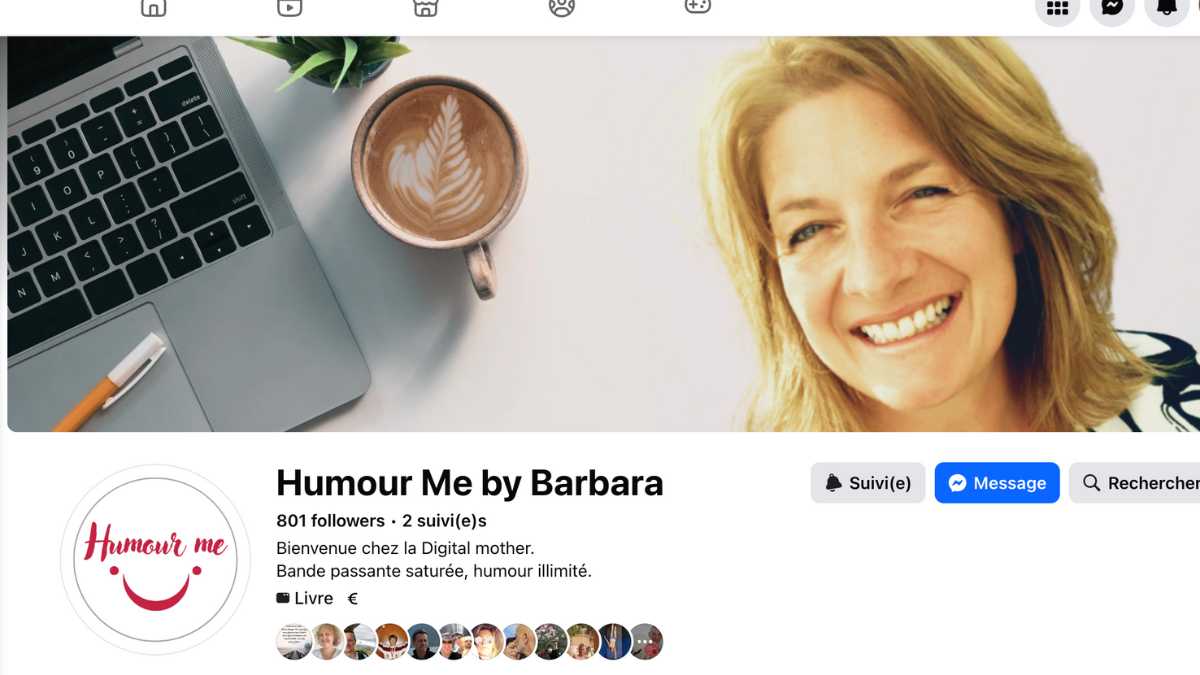 La page Facebook de la digital mother